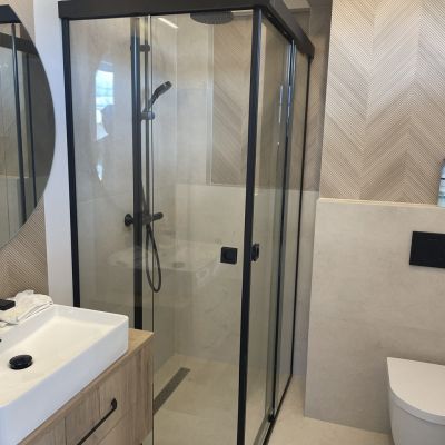 kabina prysznicowa wykonana dla klienta z krakowa